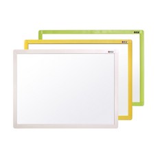 제삼오스토어 화이트보드 보드마카 옐로우 400x300mm 사인펜 화이트칠판 탁상용 하얀칠판