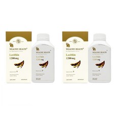 웰시헬스 레시틴 1200mg 화이트라벨 200정 x2개 WEALTHY HEALTH