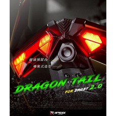 榮銓 APEXX DRG2.0 鏡頭飾蓋 鏡頭隱藏蓋 二代龍 專車專用尾燈飾蓋, 1個