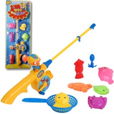 피앤피토이락 뽀로로 신나는 낚시놀이1개 어린이집선물집중력게임 자석낚시놀이, 1개