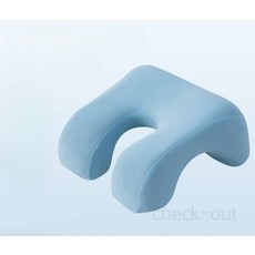 사무실휴식 낮잠용품 편안한 목베개 학생목보호 독서실 쿠션, B_분리세탁 대나무 청록색 28x24x15cm