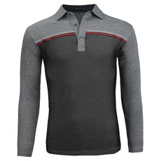 New Eagle 男士長袖高爾夫球衫 LM2177