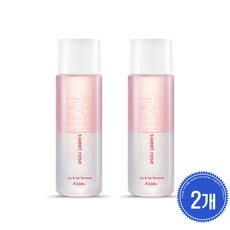 어퓨 미네랄 립앤아이 리무버 스윗로즈, 100ml, 2개