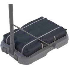 농구 후프 샌드백 - 프레임용 헤비 듀티 가중 하단 앵커 600D 방수 및 방진 옥스포드 원단 더블 레이어 L 35.4 x W 23.6 H 5.1 Only Bag로 제작되었습니, 농구 후프 샌드백 - 프레임용 헤비 듀티 가중 하단 앵, 1개