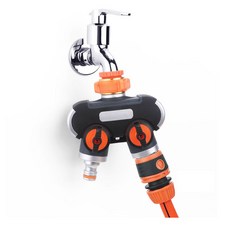 프리폼 수도분배기 2구 4구 수도꼭지 호스 커넥터 어댑터 물 양갈래 와이넷 분배기, 2구수도분배기 4종, 2구수도분배기 4종, 4종