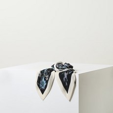 [백화점 정품] 닥스 DCSC5F667N2[25FW][닥스스카프]네이비 플라워 플리츠 스카프