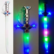 소리나는 캡틴 LED광선검, 캡틴led광선검, 1개, 캡틴led광선검