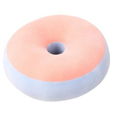 대형 도넛방석 원형쿠션 소파 부드러운 카페 베개 반려동물 매트 엉덩이, 40cm, D. 마카롱 - 그린