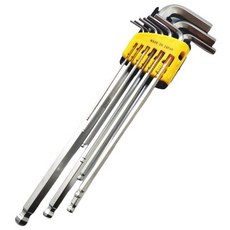 일제 육각렌치 볼 L 엘렌치 세트 미리 mm 렌찌 9pcs, 1개