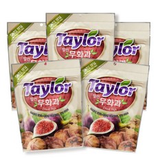 [테일러팜스] [ 공식] 말린 무화과 190g x 5봉, 5개