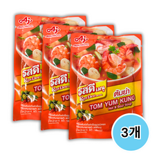 태국 로띠 똠양꿍 파우더 60g x 3개 똠양꿍재료 태국조미료 Tom Yum Kung Powder 60g