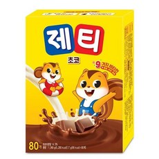 동서 제티 초코17g 80개입 1개, 제티 초코 80개입 1개