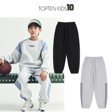 탑텐 TOPTEN 울트라스트레치 우븐믹스 조거 스웨트팬츠 MKF1PT1202-IC 521250
