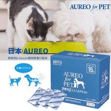 日本AUREO 寵物黑酵母 犬貓黑酵母 6mlX30包 術後營養補充, 1個, 綜合營養補充品, 30份
