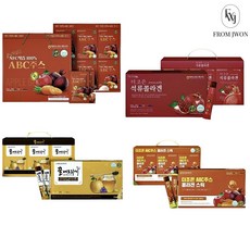 콜라겐 젤리 스틱 4종 석류 꿀 배도라지 착즙 주스 쥬스 설 추석 명절 회사 단체 거래처 직원, ABC주스콜라겐스틱30포