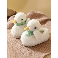 파닥거리는 오리슬리퍼 오리실내화 움직이는