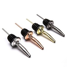 BRC 스테인레스 푸어러 4color 오일 시럽 와인병 퓨어러, 골드, 1개