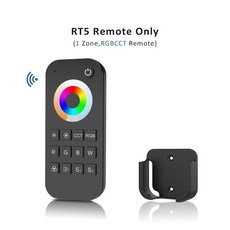 MJJC 투야 스마트 라이프 LED 컨트롤러 12V 5 인 1 RGBCCT 스트립 라이트 앨리스 알렉사 에코 구글 홈과, 03 RT5 1 Zone Remote