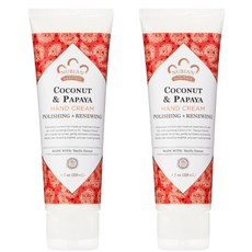 누비안헤리티지 코코넛 & 파파야 핸드 크림, 2개, 118ml
