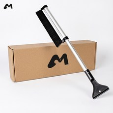 아트리빙스 자동차 눈 성애 제거 차량용 제설기, 1개