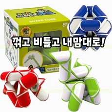 동물만들기 플러스 매직큐브 (스네이크 매직큐브 척척이 도형돌리기 퍼즐 IQ EQ 동물큐브), 43cm 1개