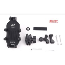 八爪減震機車手機架 單手操作 360旋轉 穩固防震 握把款/鏡座款, 八爪減震機車手機架【握把款】