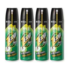 해피홈 제로 에어로솔 살충제, 500ml, 4개
