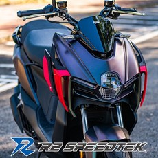 R2 SPEEDTEK MB SWL MMBCU 側擾流 套件 寬體 定風翼 導流翼 車殼, 1個, 血紅刃(冰晶紅),單購左