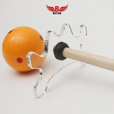 [보타르] 당구 큐 브리지 브릿지 크라운 세트 (투명브리지+연결대) 보조큐 당구용품, 큐크라운 세트, 1세트