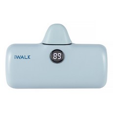 Iwalk Battery 口袋寶Pro閃充行動電源 Type-C, DBL5000PC, 寶寶藍