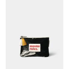 마스마룰즈 Basic pouch _ Glittery Black 390860