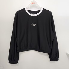 [소이주니어] 블랙 래쉬가드티 24m0462bk 여아 여름상품