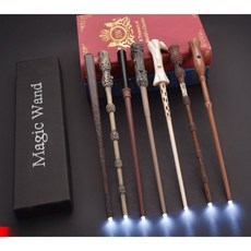 해리포터 마법봉 LED 지팡이 코스프레 매직완드 발광 소품 할로윈 파티 장난감 스네이프, 04.스네이프 발광
