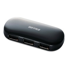 iBUFFALO USB2.0 AC [PlayStation4 PS4 허브 셀프&버스 파워 4포트 어댑터 첨부 블랙, 1개