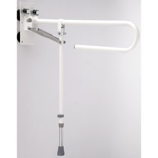 【海夫健康生活館】晉宇 烤漆 加支撐管 馬桶 活動扶手(JY-310), 1個