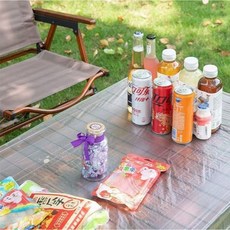 방수 신축 소재 야외 캠핑 식탁 커버 테이블보, R120