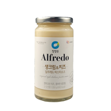 청정원 알프레도 생크림&치즈 파스타소스, 350g, 8개