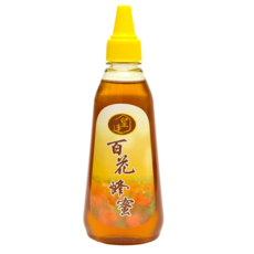 皇廷養蜂場 百花蜂蜜500g尖嘴瓶裝, 1個