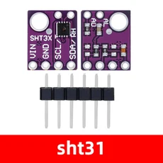 1-20PCS SHT31 온도 센서 모듈 Arduino용 브레이크아웃 날씨, 02 SHT31-d, 05 1pc