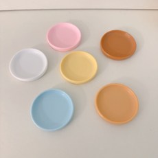 야야랜드 루루 디쉬 밥그릇, 1개, 원형, 핑크