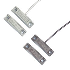 昌全監視器 磁簧開關 穩定系列 台灣製造 MIT 各式磁簧開關 埋入式磁簧, 1個, 灌膠磁簧 (接線式)TD-001B棕色