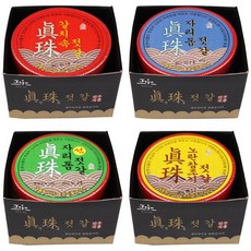 [삼다몰]제주 진주식당 갈치속젓 자리돔젓 자리돔쌈젓 참조기젓, 015.미니젓 3종세트 2개, 500g, 1개