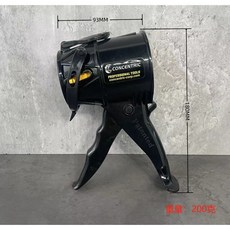 台灣出貨 矽利康槍 超短玻璃膠槍 壓膠槍 矽力康 矽立康 不滴膠 美縫槍 堵縫槍 結構膠槍 迷你壓膠槍 縫隙修補工具, 1個, 玻璃膠槍