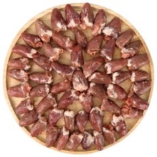 [대국맛짱] 볶음구이 닭염통 닭심장 [일요일/당일발송], 1kg, 1개
