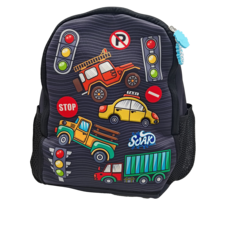 SOAK 兒童背包 幼兒卡通交通工具雙肩背包 小童輕便上學包