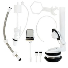 한솔하우스 측면내림형 변기부속품 + 공구 세트, 혼합색상