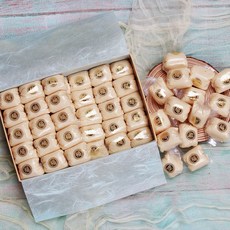 수제 전통 우리 쌀엿 단지청 일반 생강엿 60개 점성이 약한엿 빨아먹는엿, 10g