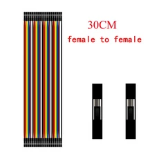 브레드보드 전원 모듈 MB-102 830 포인트 아두이노 키트용 프로토타입 65 점퍼 와이어 도매 3.3V, 16 30C female to female