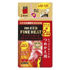 키키유 파인히트 탄산입욕제 핫 시트러스 리필용, 500g, 1개