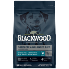 柏萊富 Blackwood 狗飼料 全齡犬 24lb, 1個, 特調成犬活力配方(雞肉+糙米) 24磅